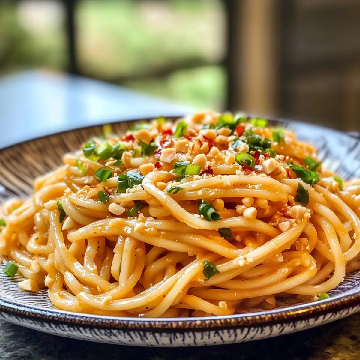 Spicy Peanut Dan Dan Noodles