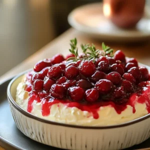 Cranberry Cream Cheese Dip