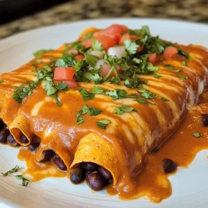 Sweet Potato & Black Bean Enchiladas