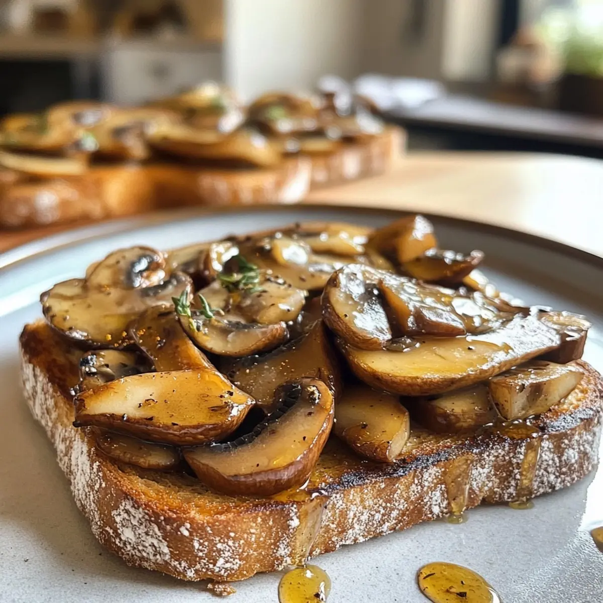 Wild Mushroom Toast