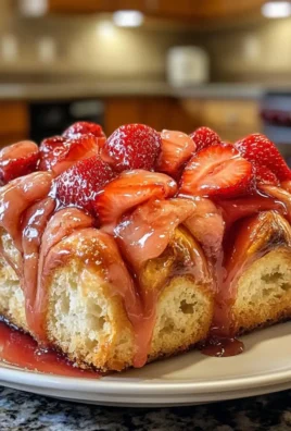 Strawberry Rhubarb Brioche