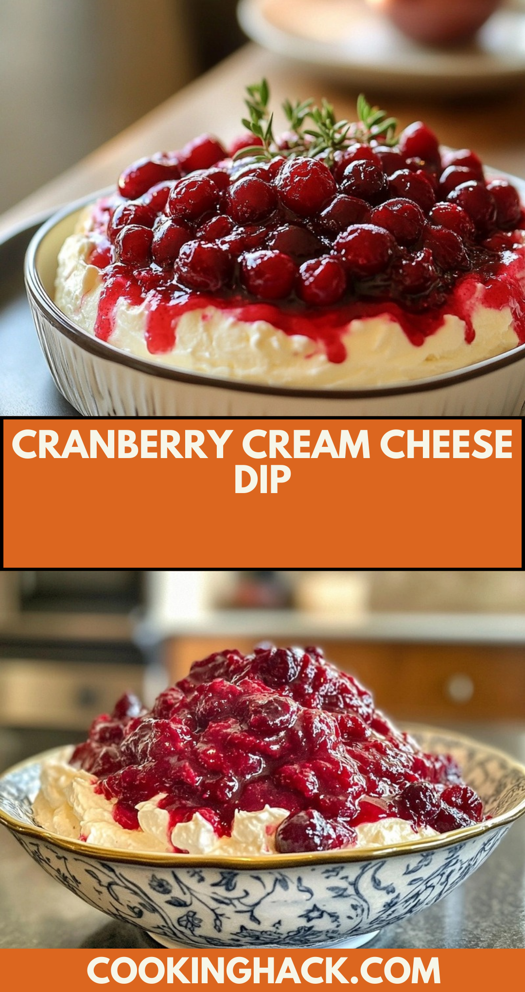 Cranberry Cream Cheese Dip