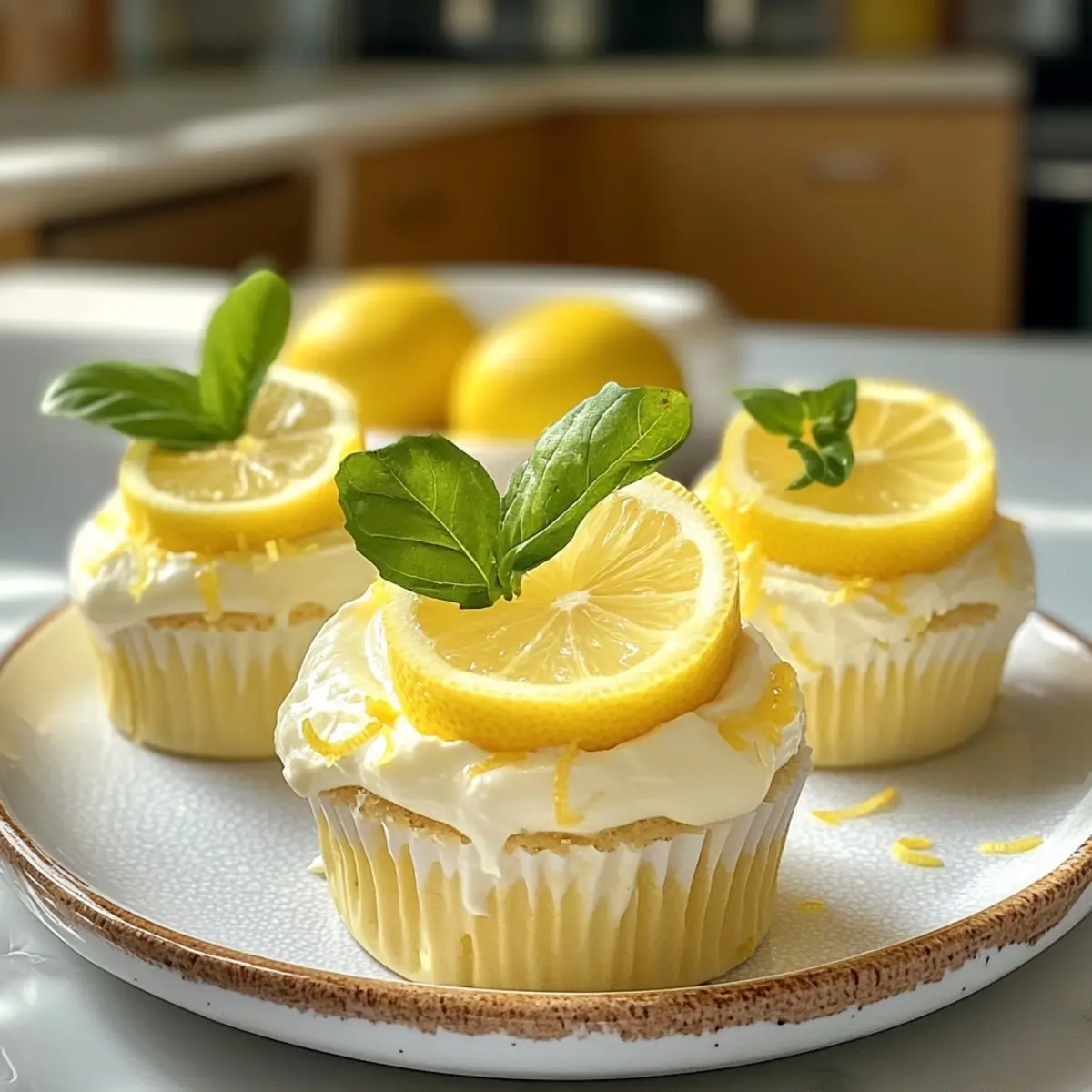 Lemon Cream Dessert Cups