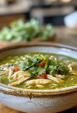 Chicken Pozole Verde Soup