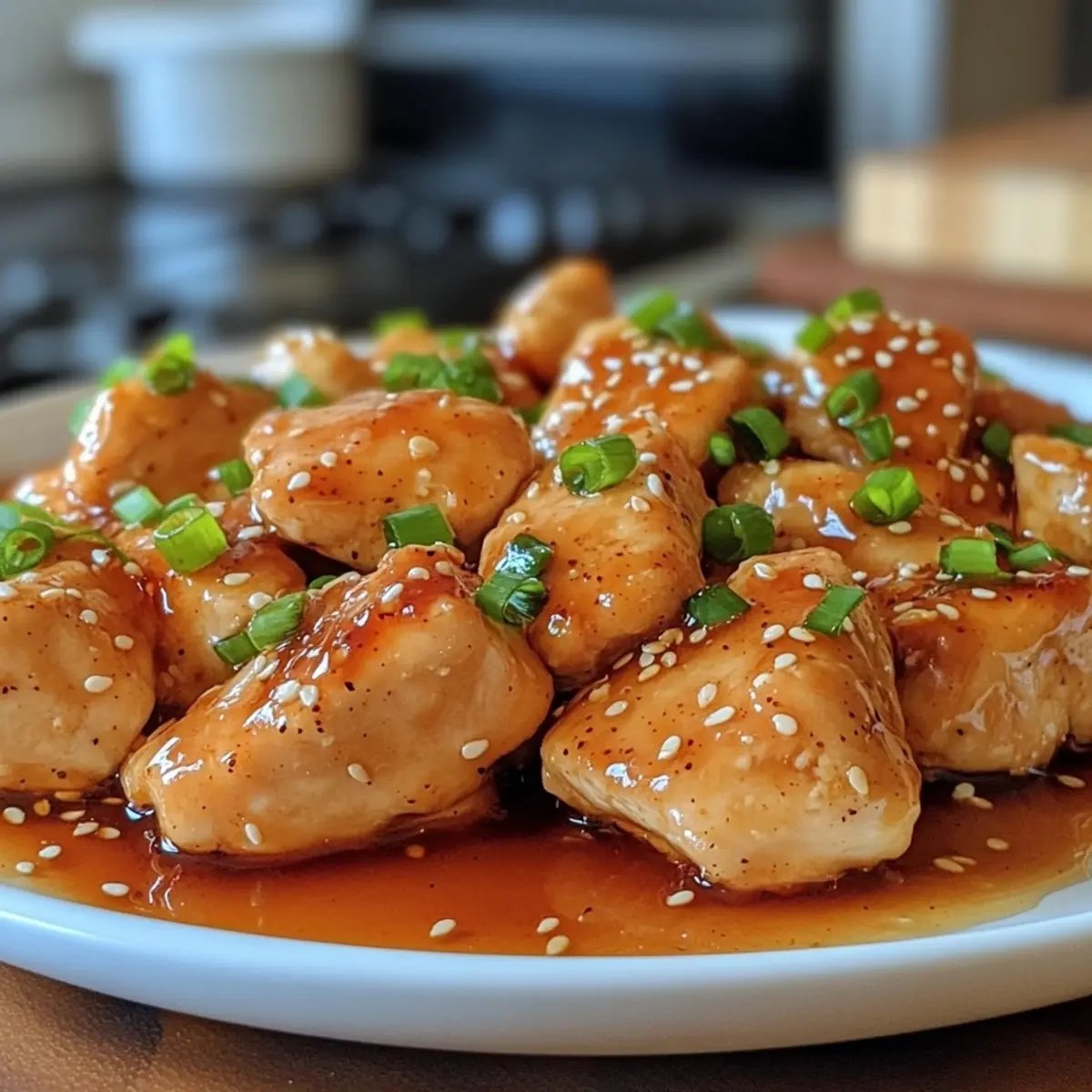 Honey Garlic Chicken Skillet