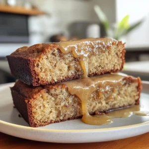 Cardamom Banana Bread with Brown Butter