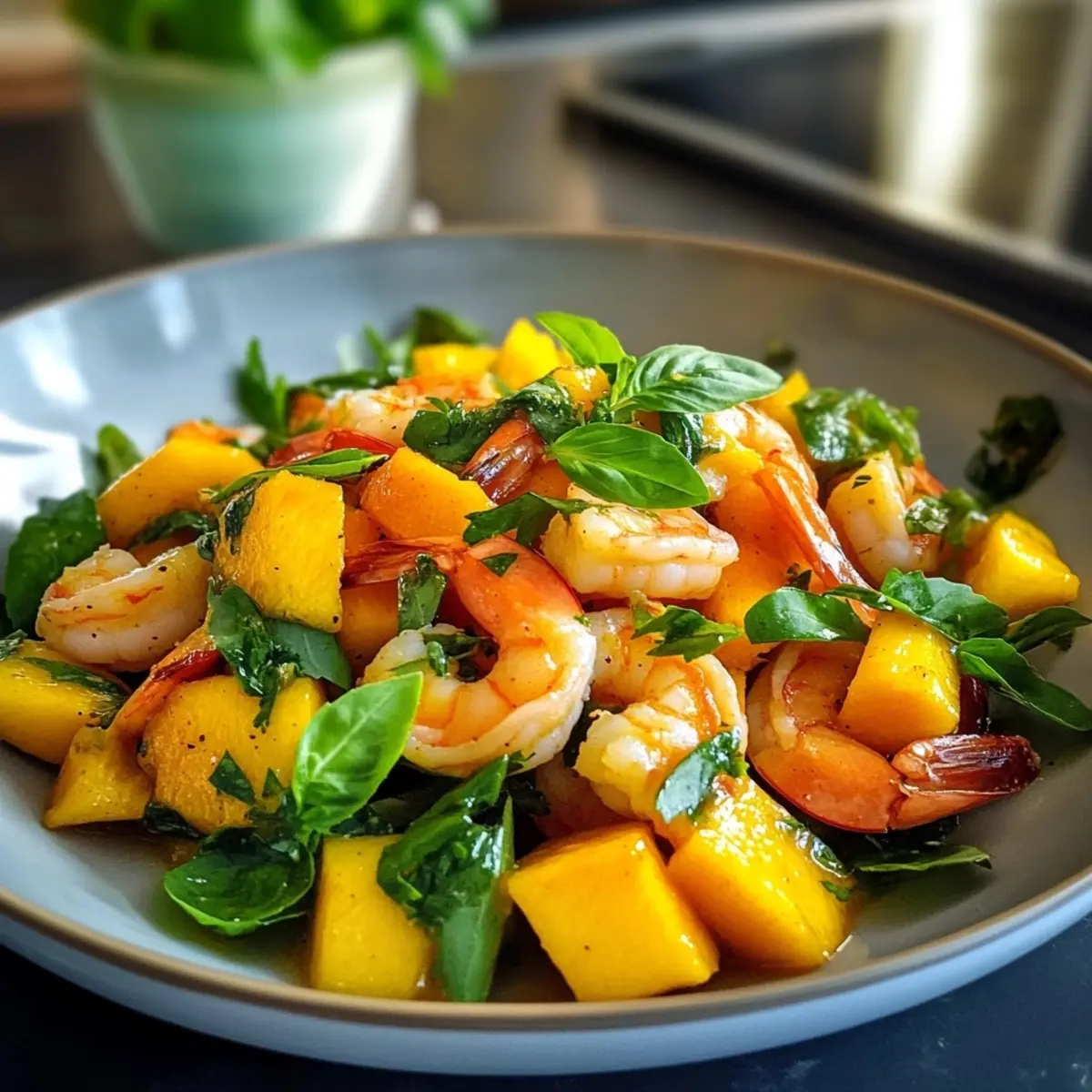 Tropical Shrimp Mango Salad