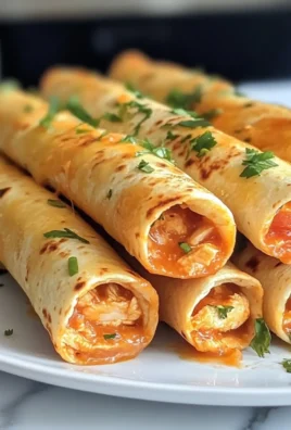 air fryer chicken taquitos