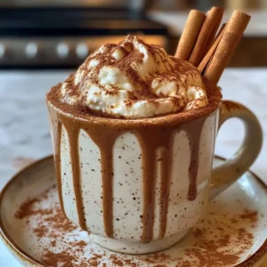 Cinnamon Chai Hot Chocolate