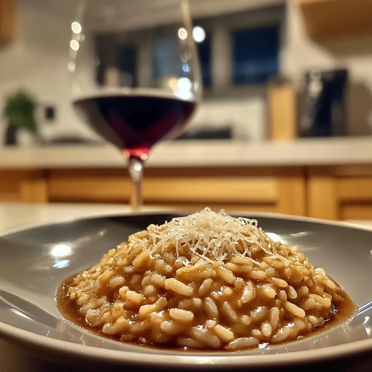 Red Wine Risotto