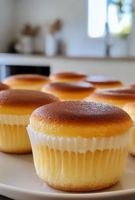 Japanese Cotton Cheesecake Cupcakes