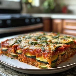 Zucchini Pizza Casserole