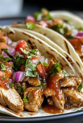 Smoky Adobo Chicken Street Tacos