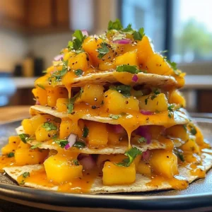 Mango Habanero Ceviche Tostadas