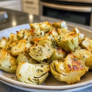 Air Fryer Artichoke Hearts