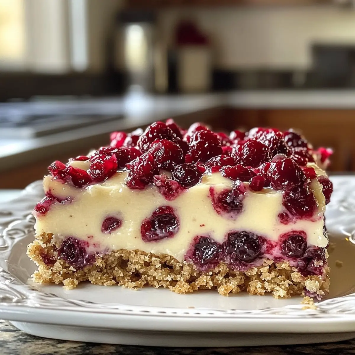 Cranberry Bliss Bars Copycat