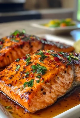 Honey Harissa Glazed Salmon