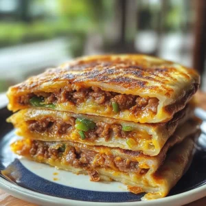 Malaysian-style Beef Murtabak