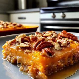 Maple Pecan Sweet Potato Casserole