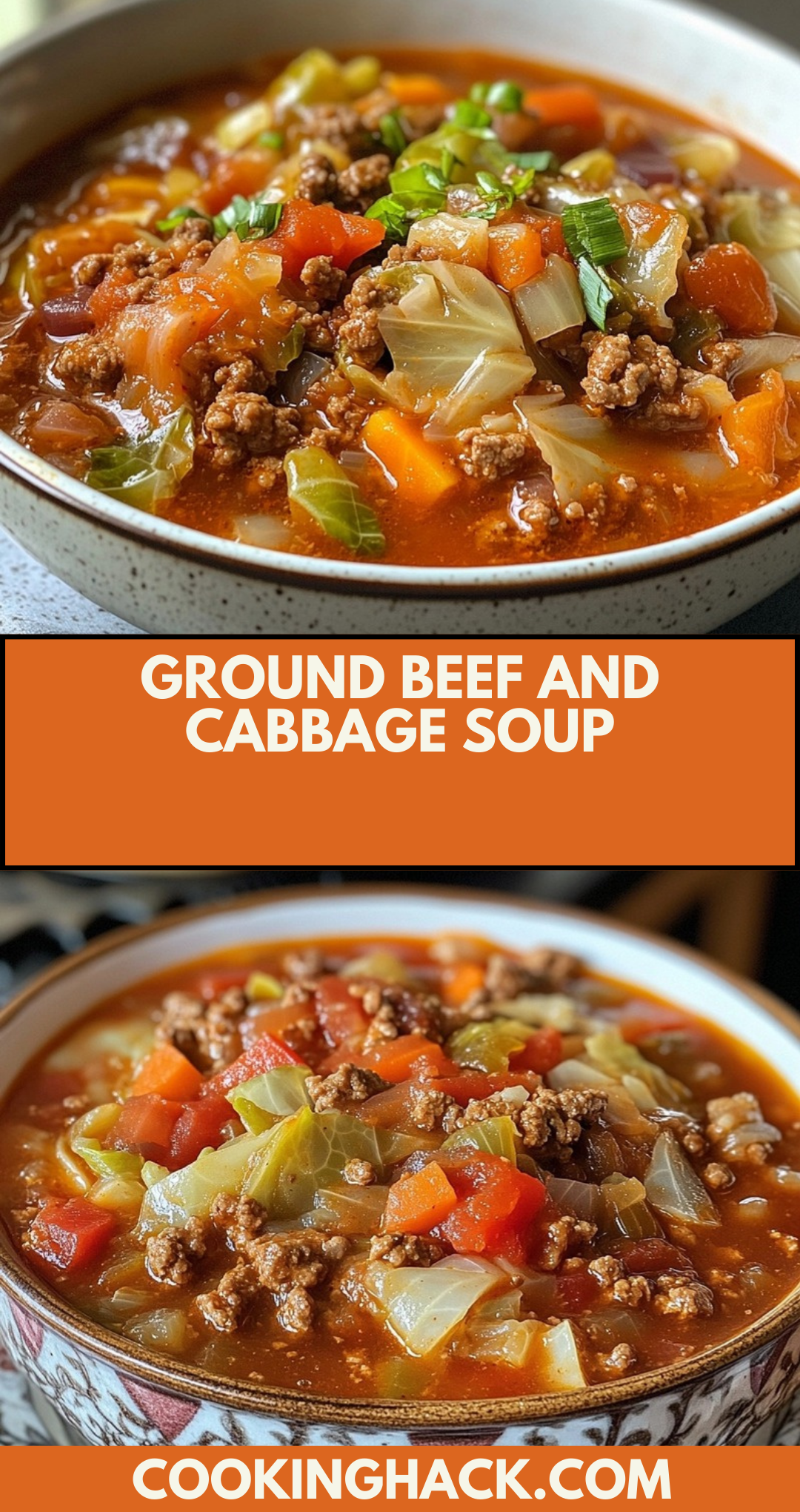 ground beef and cabbage soup