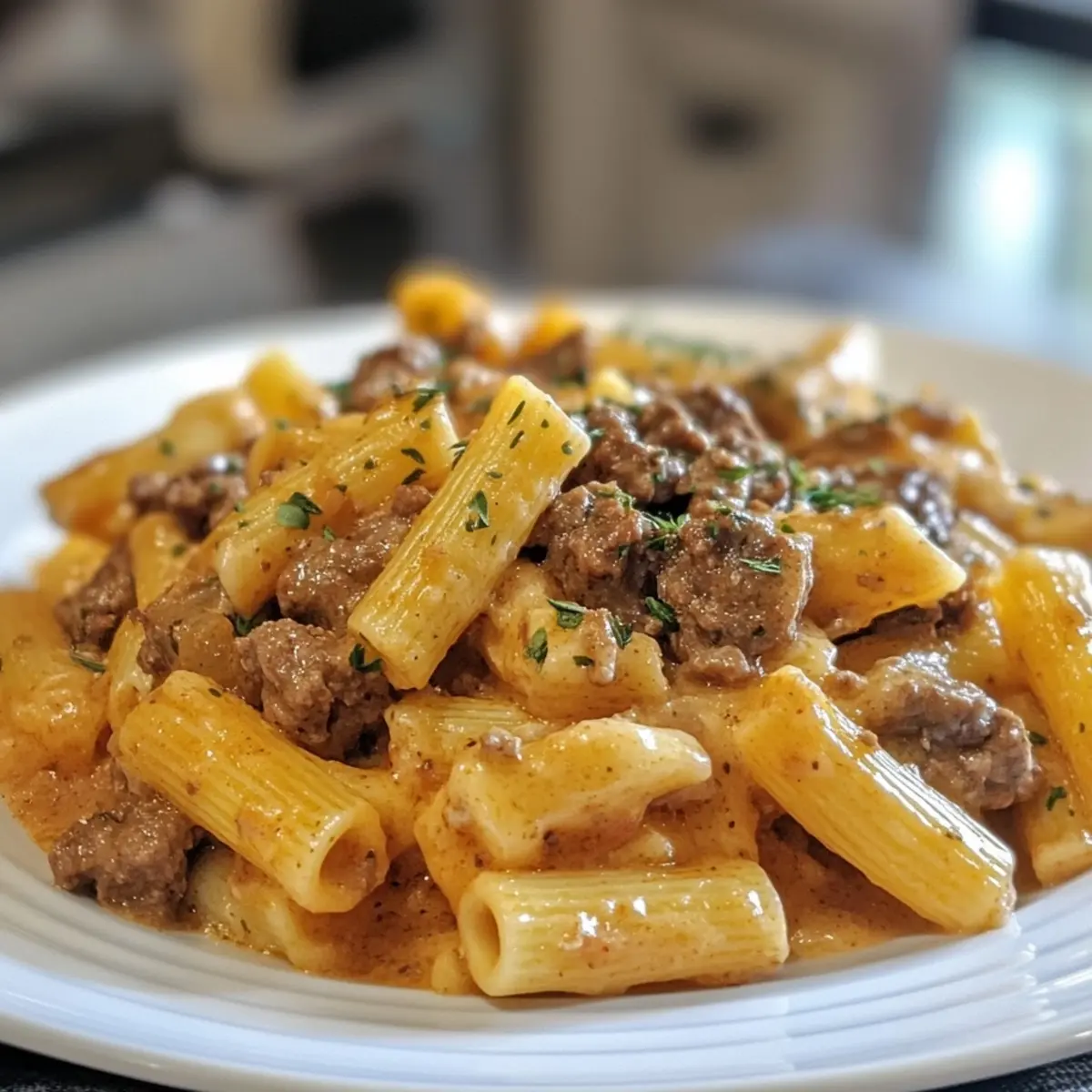 Creamy Beef Pasta Recipe