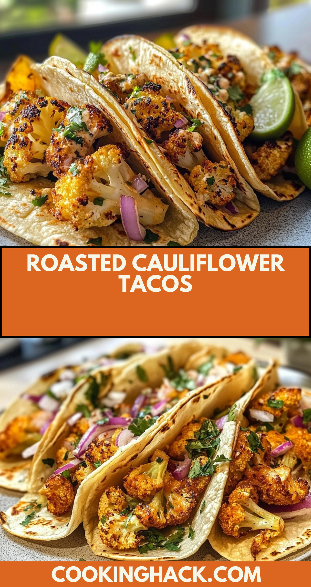 Roasted Cauliflower Tacos