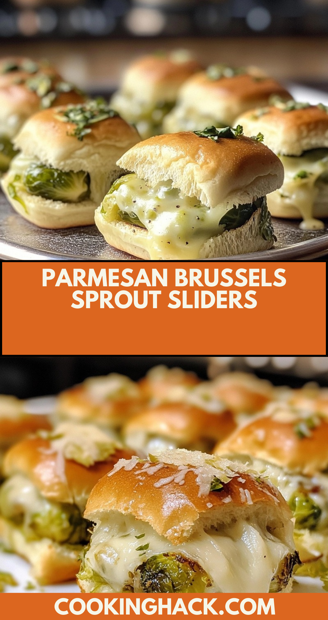 Parmesan Brussels Sprout Sliders