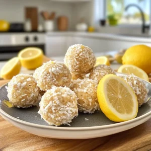 Lemon Almond Energy Balls