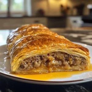 Baklava Croissant Roll