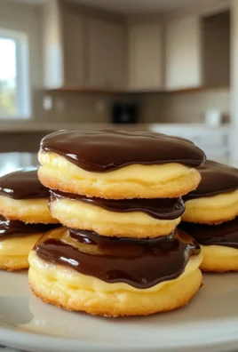Boston Cream Pie Cookies