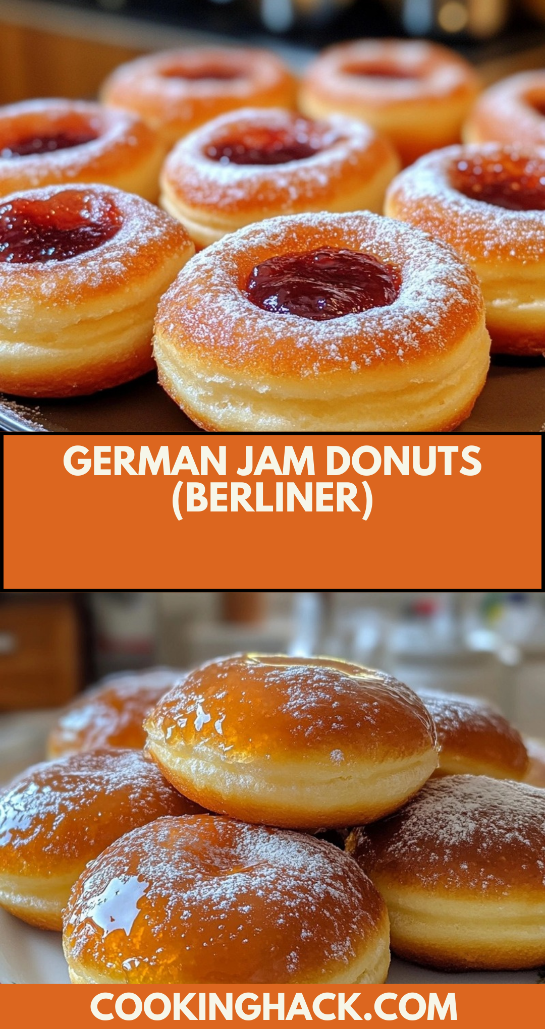 German Jam Donuts (Berliner)