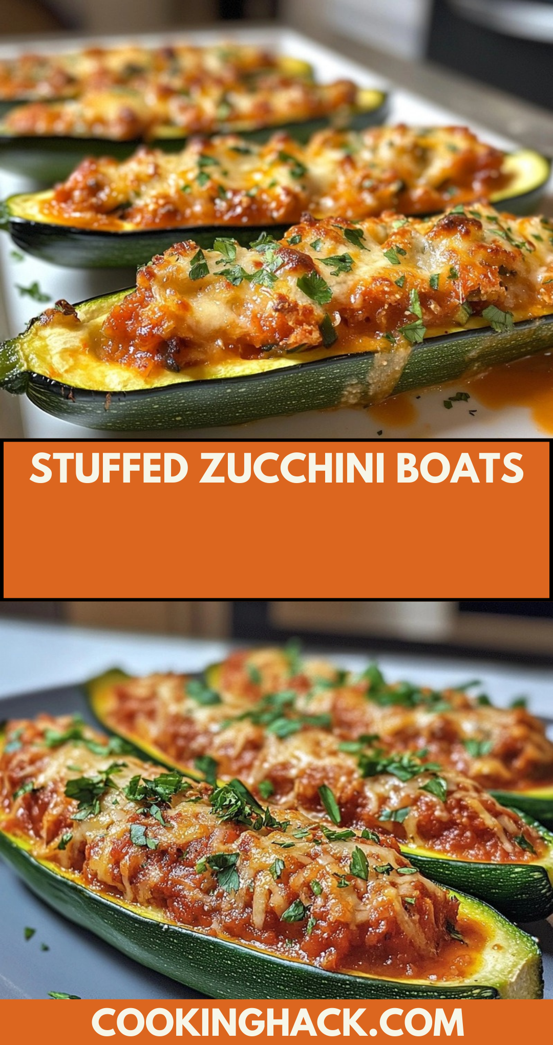 Stuffed Zucchini Boats